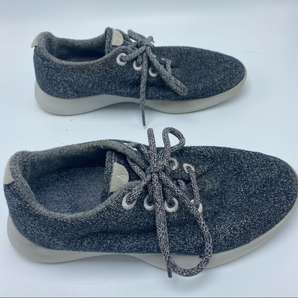 Allbirds Wool Running Athletic Shoe Gray